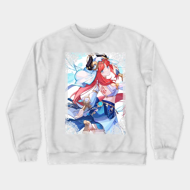 Nilou surrounded by H2O Crewneck Sweatshirt by SaucyBandit